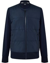 BOSS - Minimalist Casual Jacket - Lyst