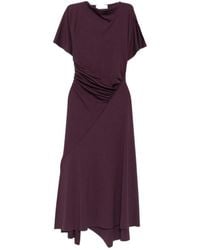 Victoria Beckham - Short Sleeve Dress - Lyst