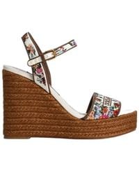 Dolce & Gabbana - Wedge Sandals - Lyst