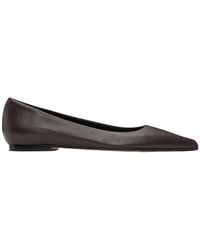 Aeyde - Cassy Pointed-Toe Ballet Flats - Lyst