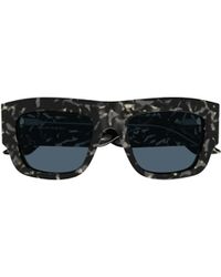 McQueen - Eyewear Square Frame Sunglasses - Lyst