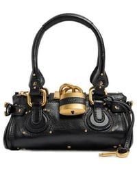 Chloé - Paddington Grain Leather Shoulder Bag - Lyst