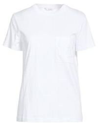 Max Mara - Plain Colour T-Shirts - Lyst