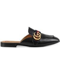 Gucci - Square Toe Muller Shoes - Lyst