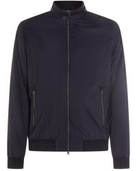Herno - Ecoage Zip-Up Bomber Jacket - Lyst