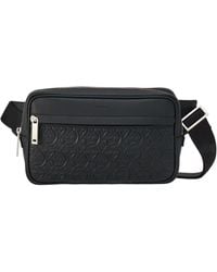 Ferragamo - Gancini Embossed Belt Bag - Lyst