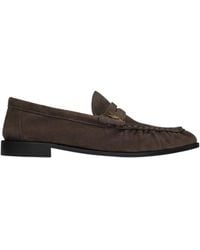 Saint Laurent - Le Loafer Penny Slippers - Lyst