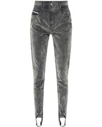 DIESEL - Slandy High Waist Skinny Jeans - Lyst