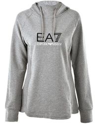 EA7 - Logo Details Sweater - Lyst