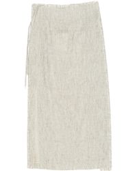 The Row - Tie-Waist Skirt - Lyst
