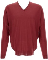 John Smedley - Long-Sleeved Sweater - Lyst