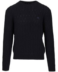 Etro - Roma Knit Crew Neck Sweater - Lyst