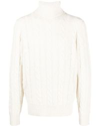 Polo Ralph Lauren - Roll-Neck Cable-Knit Jumper - Lyst