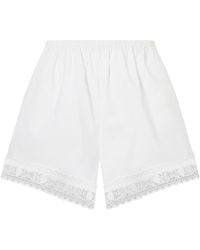 STAUD - Da Adolfo Brezza Cotton-Blend Shorts - Lyst