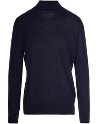 Ballantyne - Roll-Neck Fine-Knit Jumper - Lyst