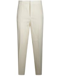 Fabiana Filippi - Regular Fit Cropped Trousers - Lyst