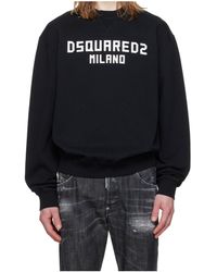 DSquared² - Milano Crew Neck Sweatshirt - Lyst
