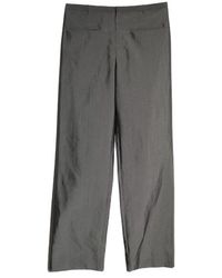 Gucci - Silk Merino Wool Pants - Lyst