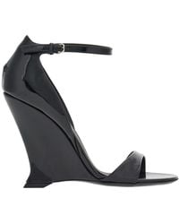 Ferragamo - Ferragamo Open-Toe Sandals - Lyst