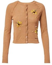 ShuShu/Tong - Long-Sleeved Knitted Cardigan - Lyst