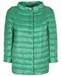 Herno - Mock Neck Puffer Jacket - Lyst