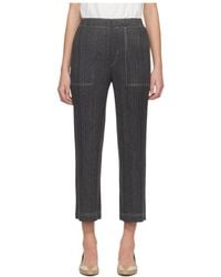 Pleats Please Issey Miyake - Four-Pocket Jeans - Lyst