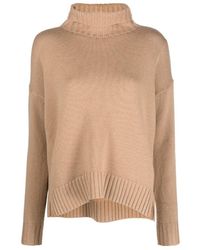 Max Mara - Maglia Roll-Neck Knitted Jumper - Lyst
