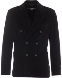 Circolo 1901 - Double-Breasted Corduroy Blazer - Lyst
