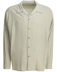 A.PRESSE - Relaxed Loop-Collar Shirt - Lyst