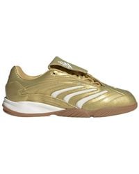 adidas - Predator Sala Metallic-Effect Panelled Sneakers - Lyst