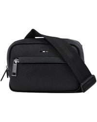 BOSS - Logo Zip-Fastening Shoulder Bag - Lyst