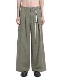 Song For The Mute - Pleated Loose Fit Trousers - Lyst