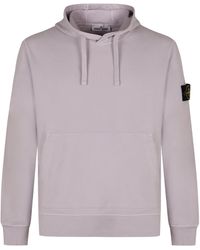 Stone Island - Compass Patch Drawstring Hoodie - Lyst