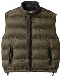 Miu Miu - Padded Light Pongé Vest - Lyst
