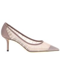 Jimmy Choo - Love 65 Micro Glitter Pumps - Lyst