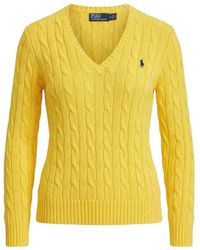 Polo Ralph Lauren - V-Neck Long Sleeved Jumper - Lyst