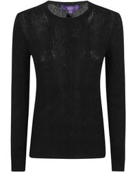 Ralph Lauren - Cable-Knit Crewneck Jumper - Lyst