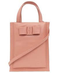 Ferragamo - Ferragamo Viva Mini Shoulder Bag - Lyst