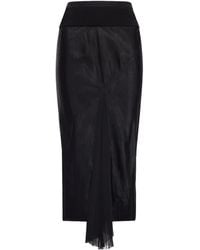 Rick Owens - A Line Bias Skirt - Lyst