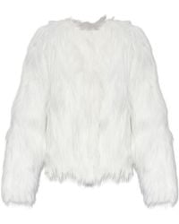 Stand Studio - Eilish Faux Fur Jacket - Lyst