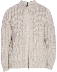 Roberto Collina - Ribbed Zip-Up Knitwear - Lyst