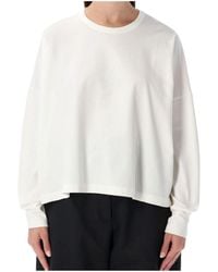 Studio Nicholson - Loop Oversized Long Sleeve T-Shirt - Lyst
