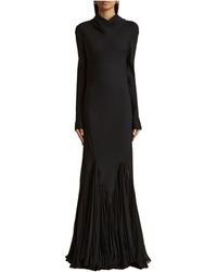 KHAITE - Long-Sleeved Dress - Lyst