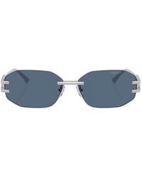 Versace - Frameless Sunglasses - Lyst