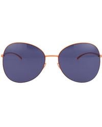 Mykita - X Maison Margiela Round Frame Sunglasses - Lyst