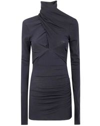 Entire studios - Grès Ruched Knitted Top - Lyst