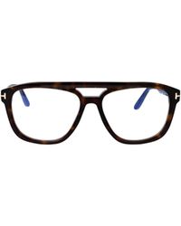 Tom Ford - Eyewear Pilot Frame Glasses - Lyst