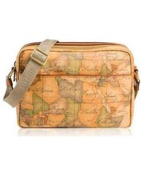 Alviero Martini - Printed Satchel Bag - Lyst