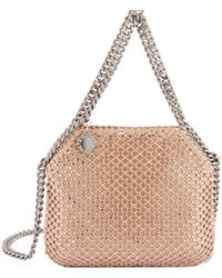 Stella McCartney - Falabella Embellished Mini Shoulder Bag - Lyst