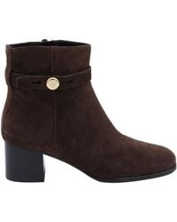 Tory Burch - Strap Detail Ankle Boots - Lyst